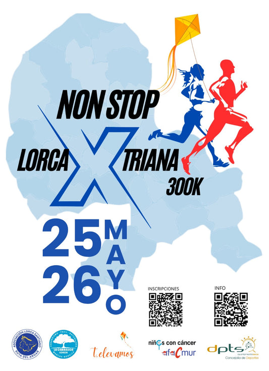 🎗️ Non Stop LorcaxTriana: ¡300 kilómetros de solidaridad!