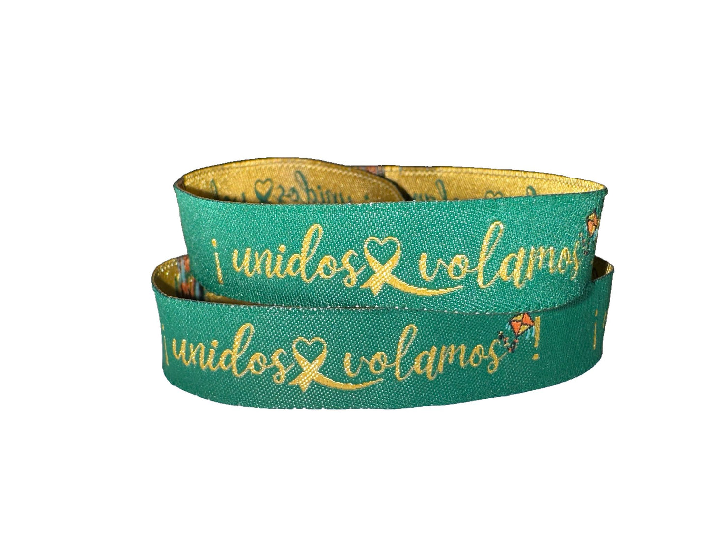 Pulsera UNIDOS VOLAMOS - Apoyo contra el Cáncer Infantil